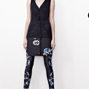 All Saints leggings Floral Peony size 6